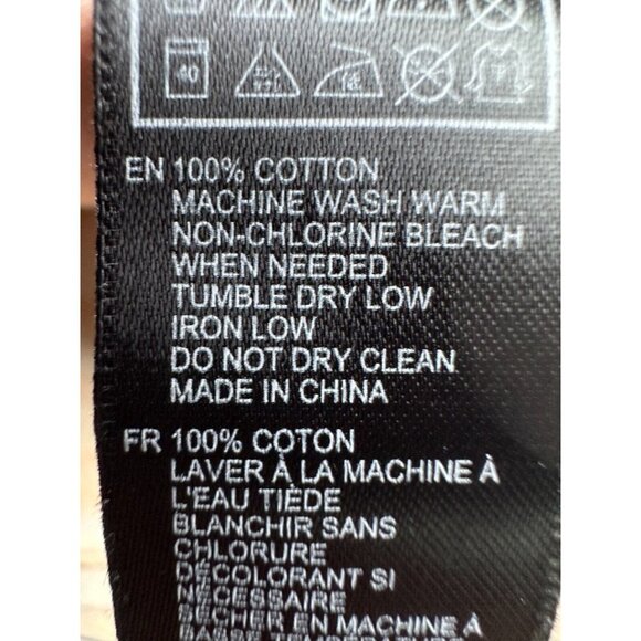 21MEN an american brand Cotton woven shirt olive‎ grey front button Men size L - Picture 7 of 8